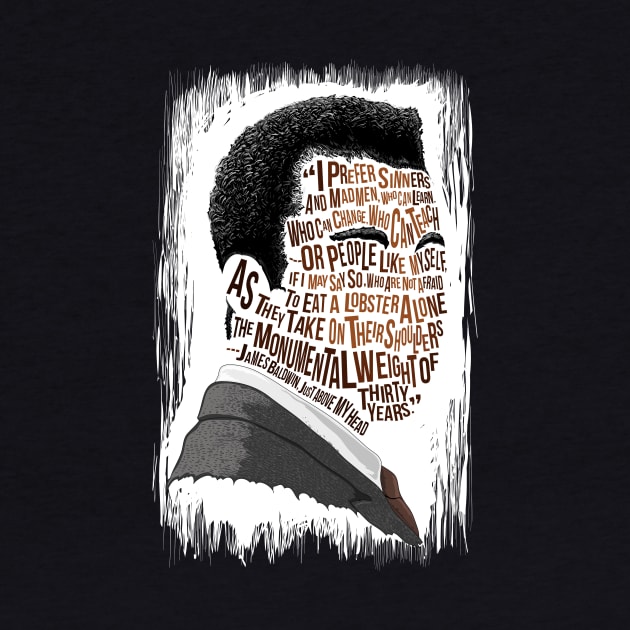 James Baldwin by NateJonesDesign